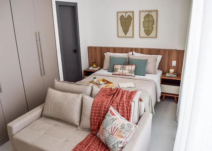 Estudio 908: Conforto E Sofisticacao No Coracao De Jardim Camburi