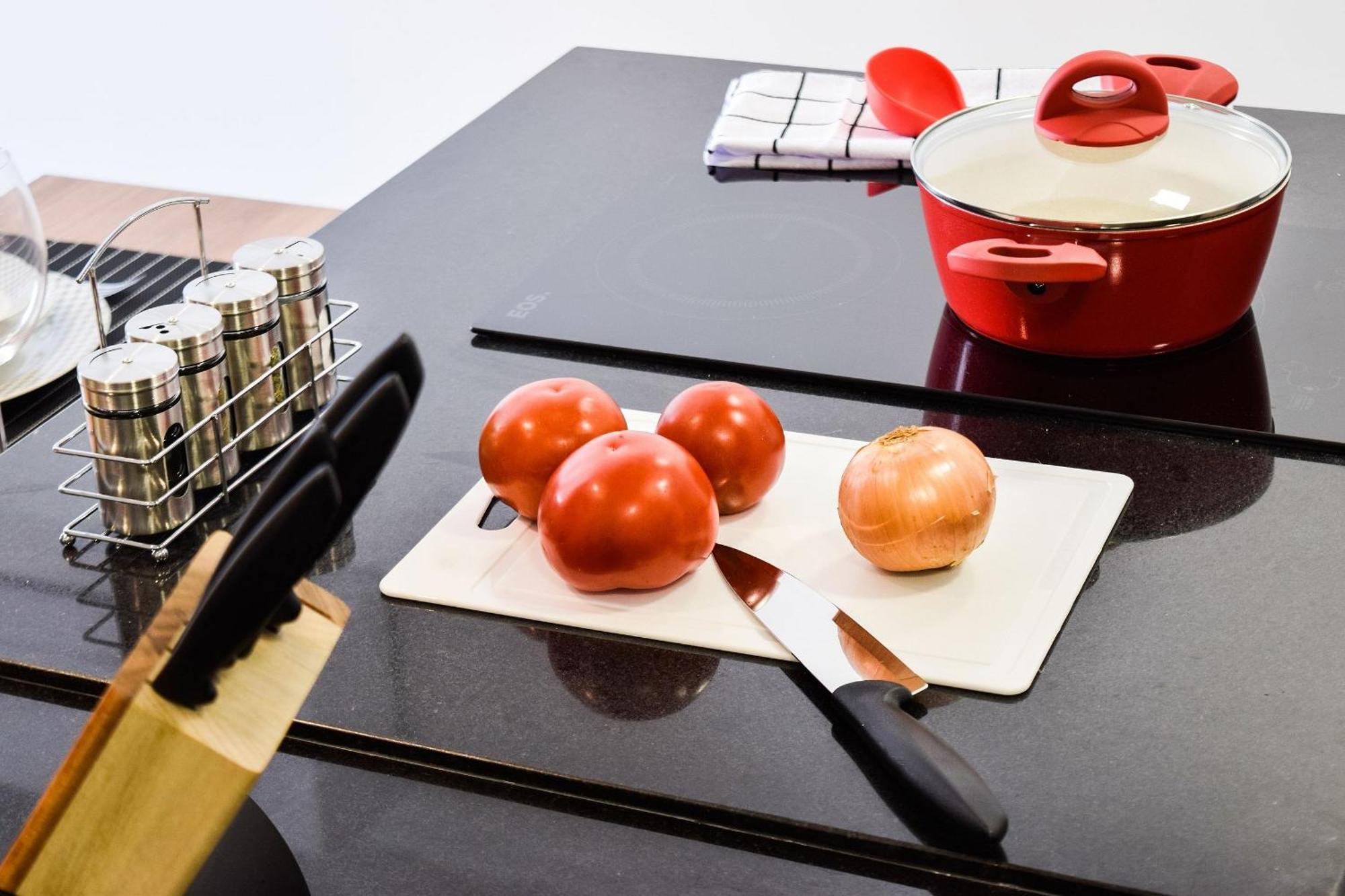 Estudio 908: Conforto E Sofisticacao No Coracao De Jardim Camburi Apartment *